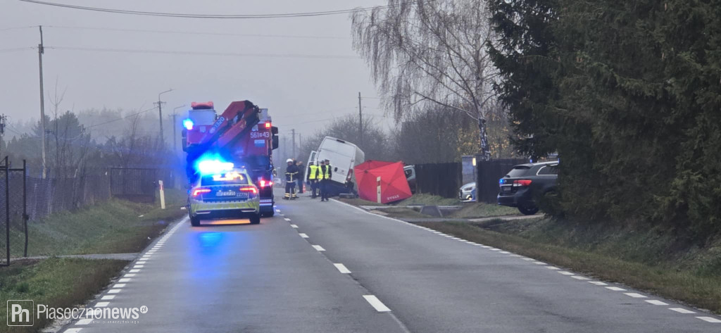 Próbował wyprzedzić traktor. Zginął na miejscu