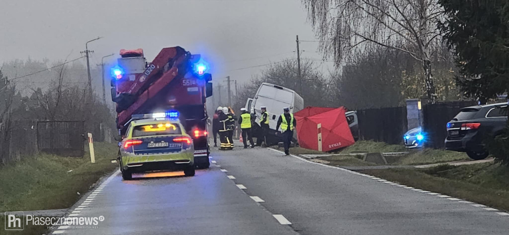 Próbował wyprzedzić traktor. Zginął na miejscu