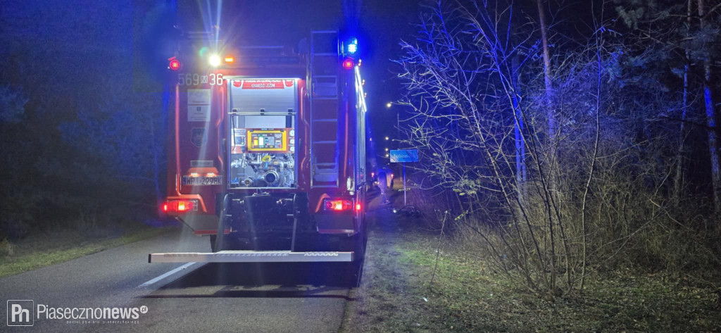 Zderzenie samochodu z rowerzystą