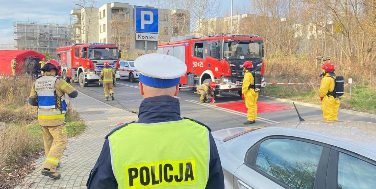 Alarm przy komendzie! To tylko ćwiczenia
