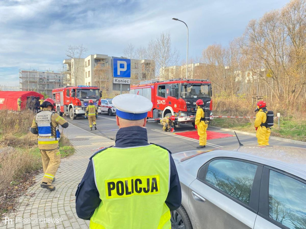 Alarm przy komendzie! To tylko ćwiczenia