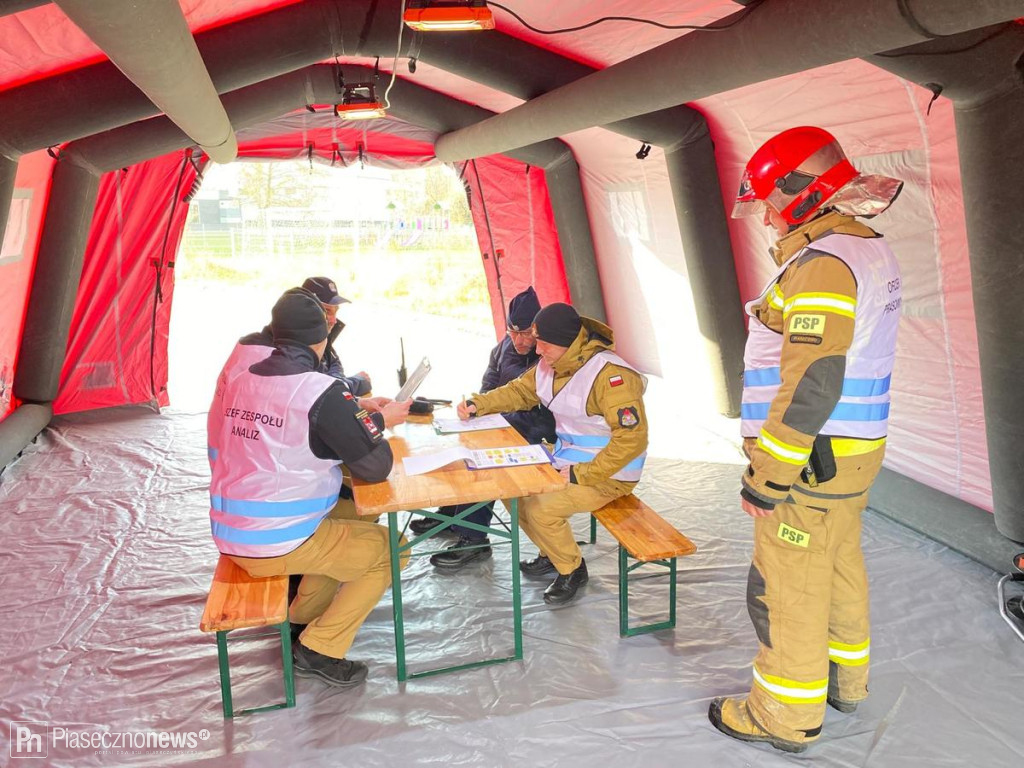 Alarm przy komendzie! To tylko ćwiczenia