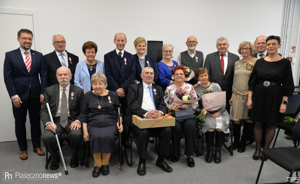 Złote i diamentowe gody w Konstancinie