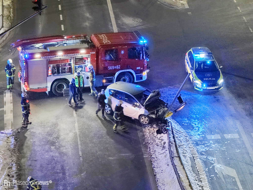 Zderzenia dwóch aut w Tarczynie