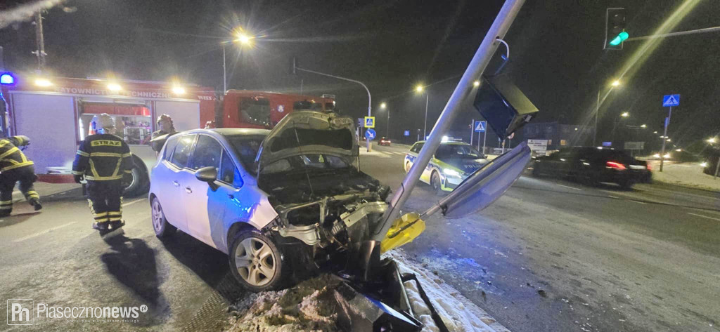 Zderzenia dwóch aut w Tarczynie