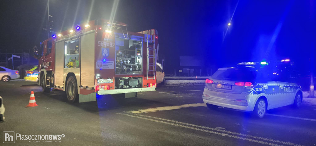 Zderzenia dwóch aut w Tarczynie