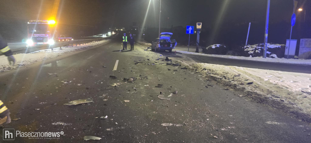 Zderzenia dwóch aut w Tarczynie