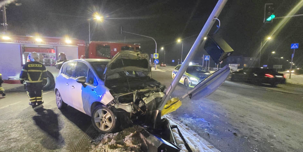 Zderzenia dwóch aut w Tarczynie