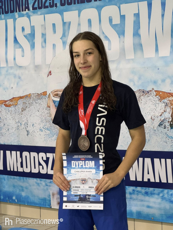 Sześć medali piaseczyńskich pływaków