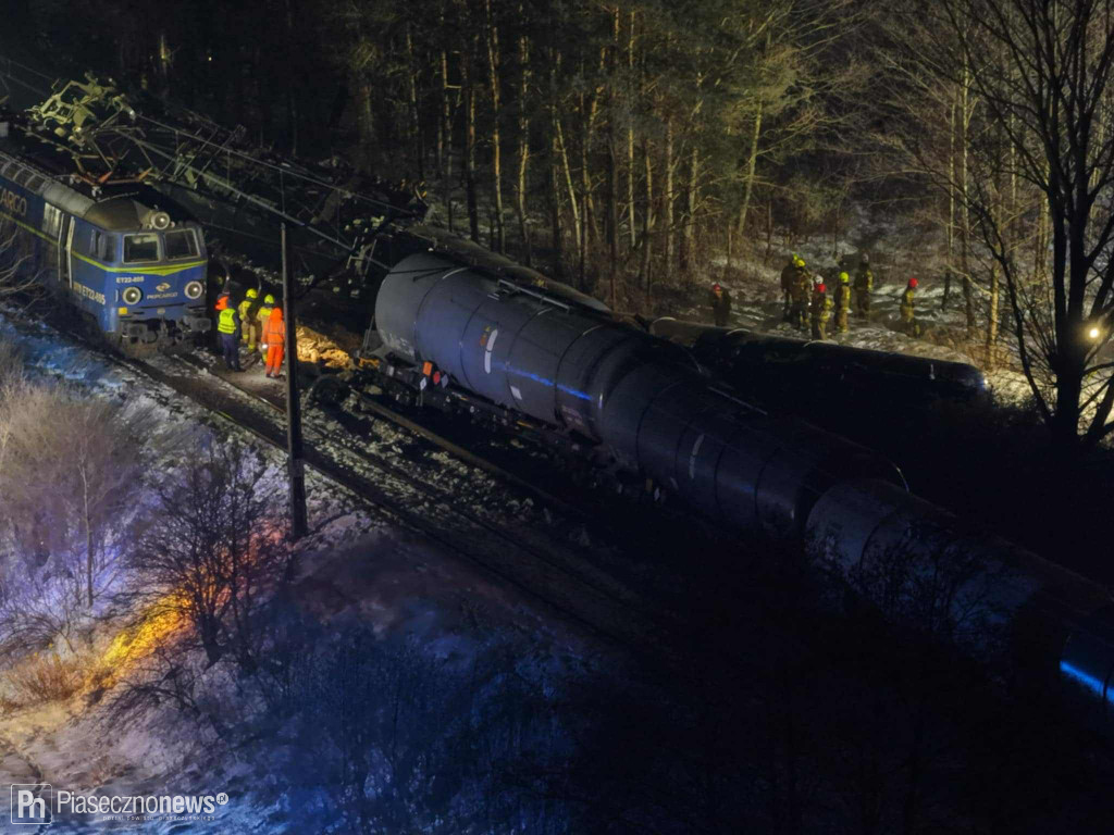 Wypadek na torach