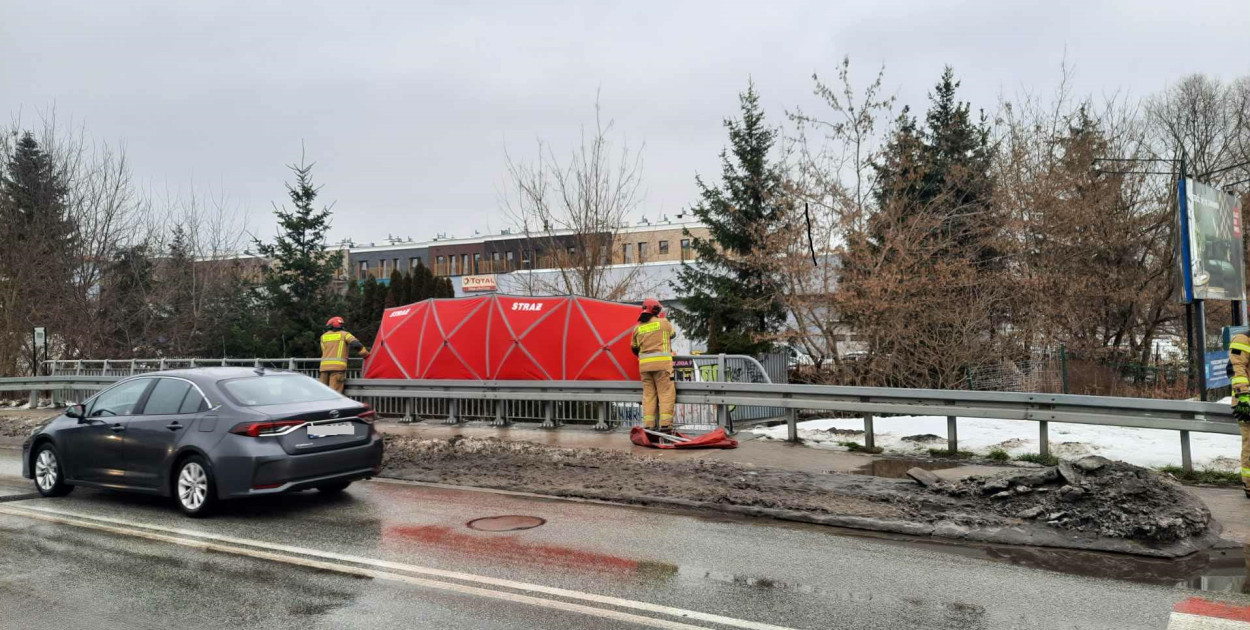 Tragiczne zdarzenie. Mężczyzna nie żyje