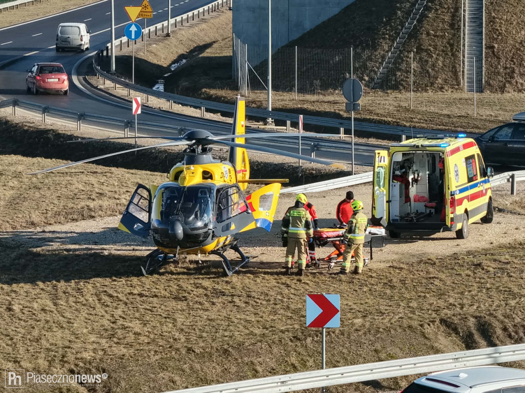 Karambol na S7. Droga zamknięta