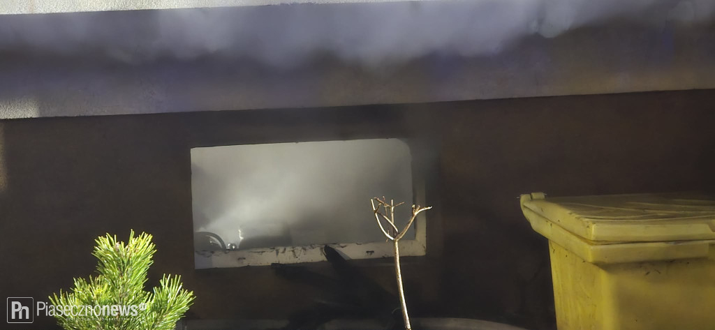 Pożar w bloku. Ewakuowano mieszkańców