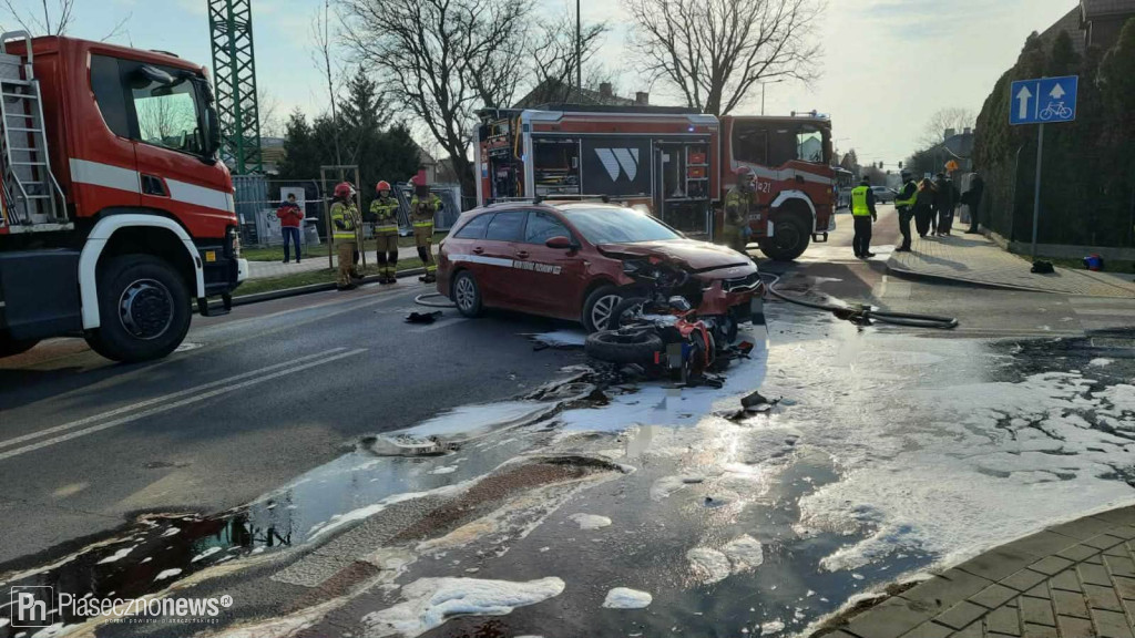 Groźny wypadek na ul. Chyliczkowskiej