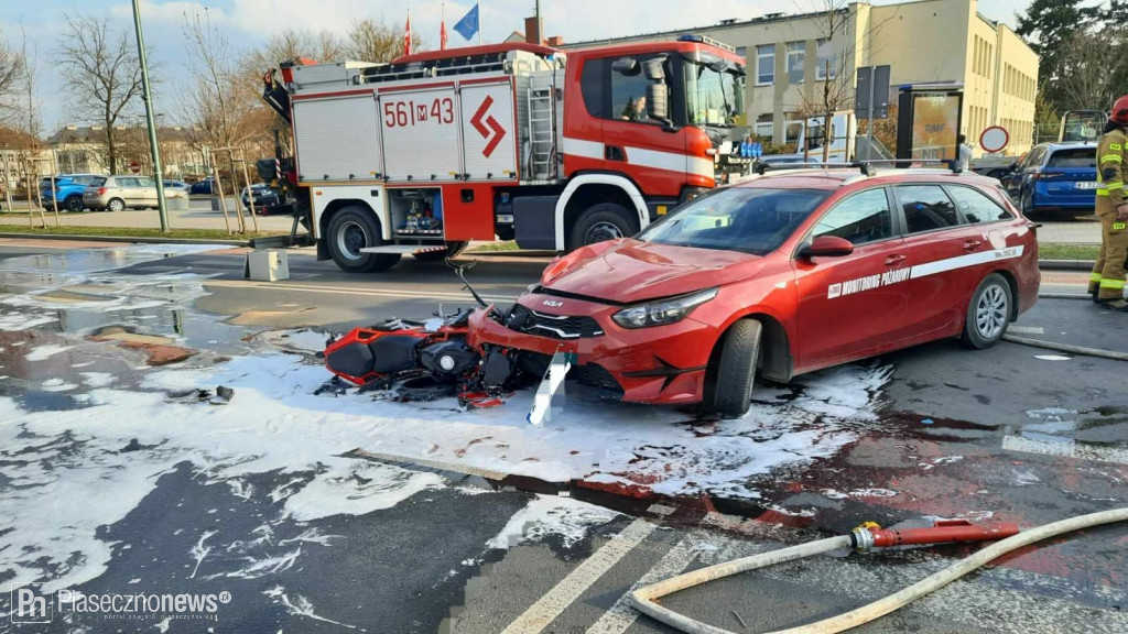 Groźny wypadek na ul. Chyliczkowskiej