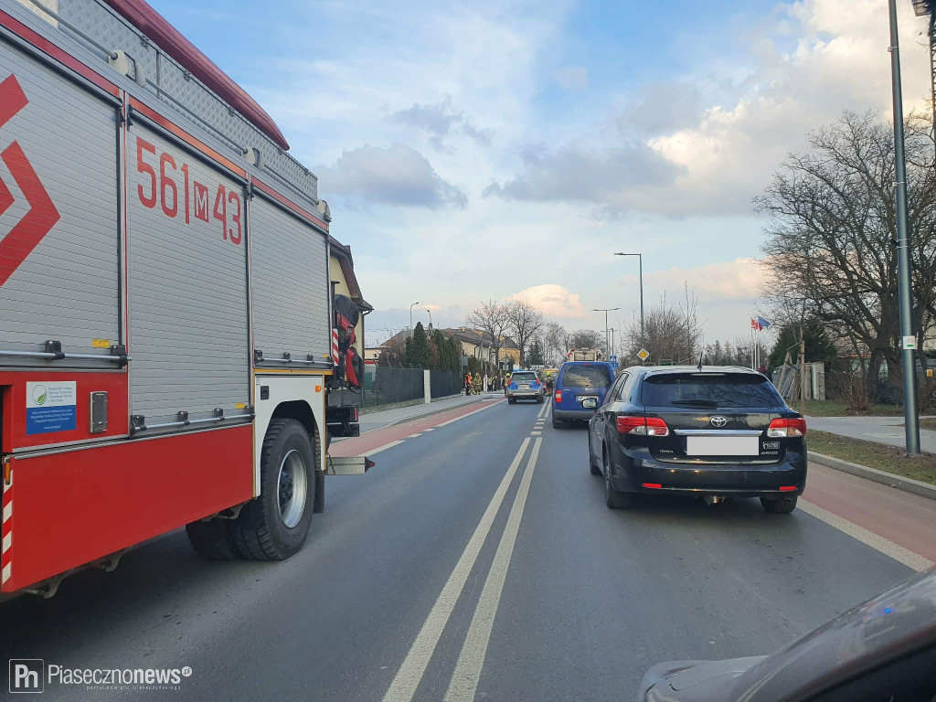 Groźny wypadek na ul. Chyliczkowskiej