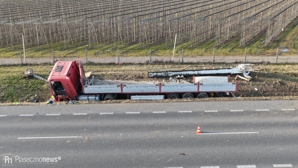 Groźny wypadek na drodze krajowej nr 50