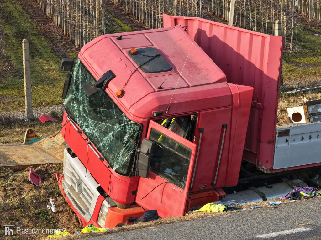 Groźny wypadek na drodze krajowej nr 50