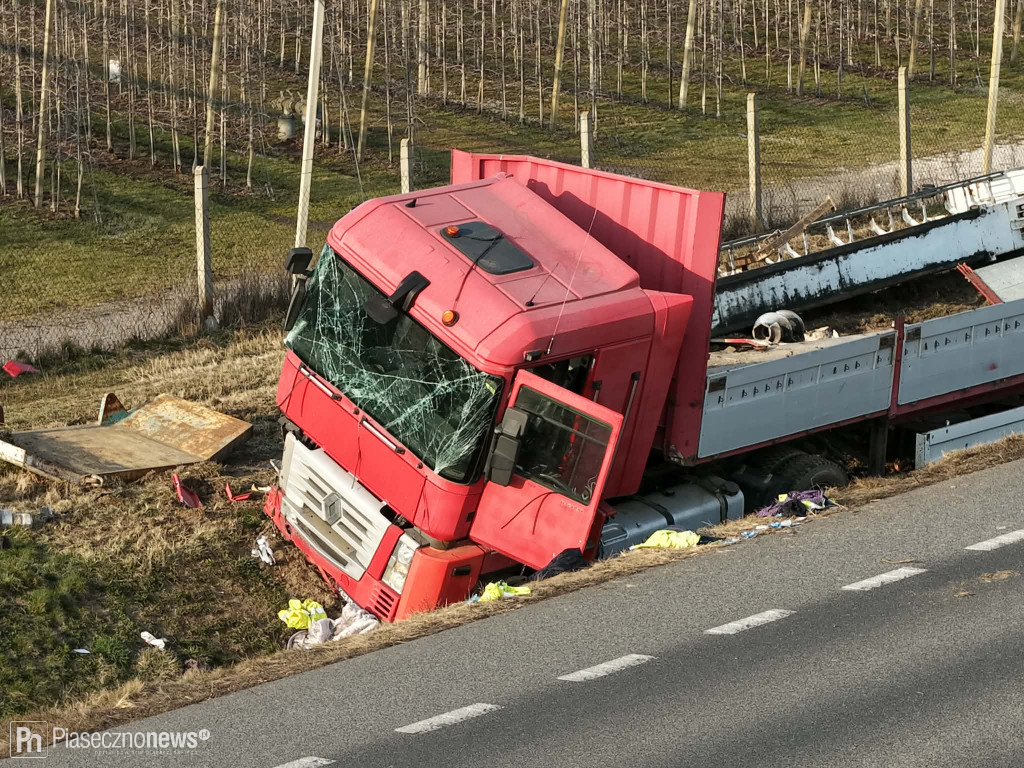 Groźny wypadek na drodze krajowej nr 50