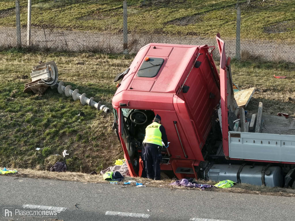 Groźny wypadek na drodze krajowej nr 50