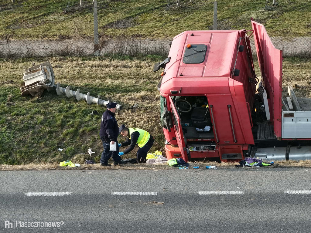 Groźny wypadek na drodze krajowej nr 50