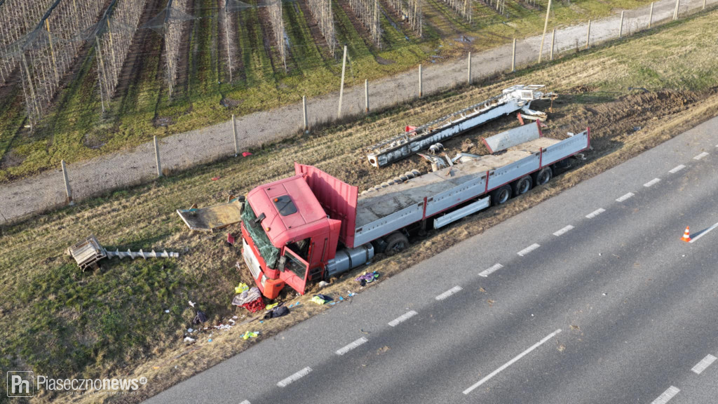 Groźny wypadek na drodze krajowej nr 50