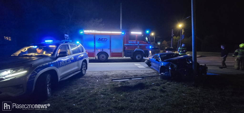 Zderzenie na skrzyżowaniu