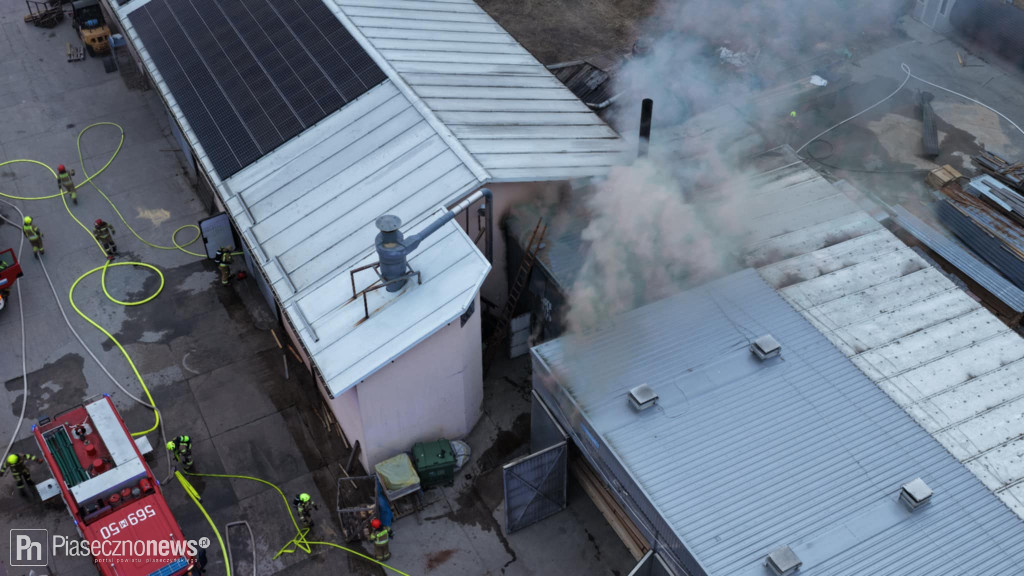 10 zastępów straży w akcji! Pożar w Siedliskach