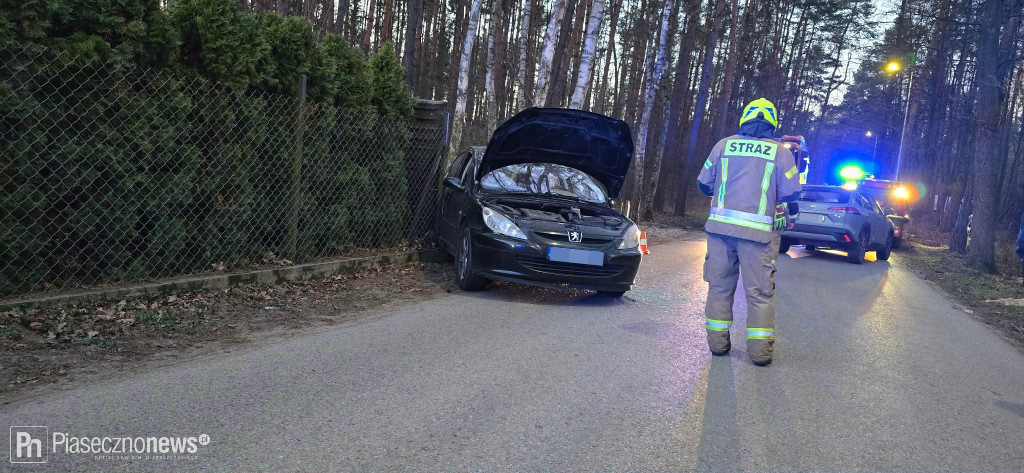 Zderzenie dwóch aut