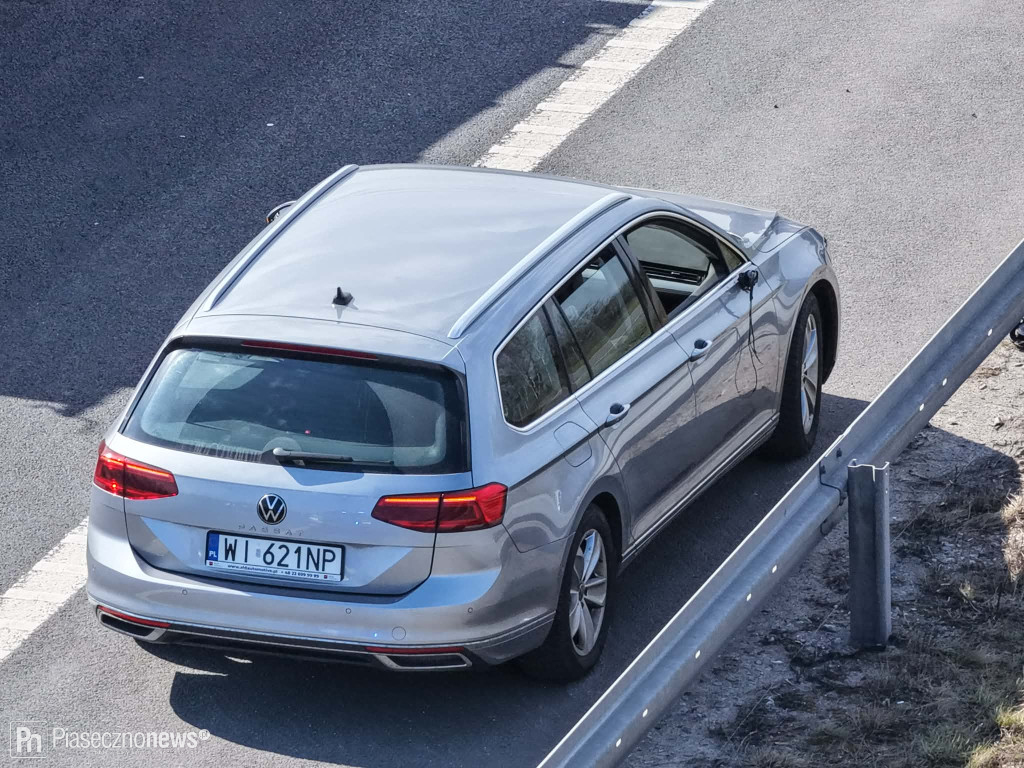 Niebezpieczne zdarzenie na trasie S7