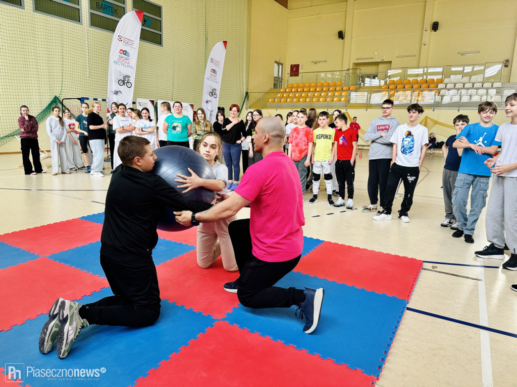 Sport i ekologia na jednej macie