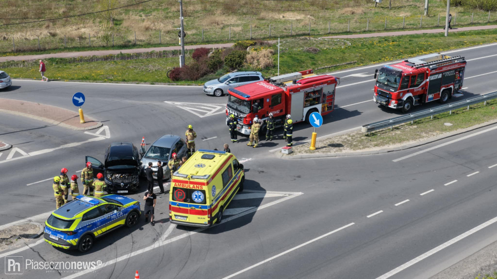 Kolizja na al. Krakowskiej