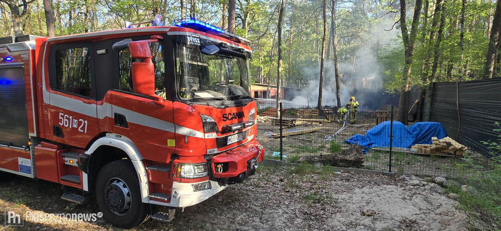 Pożar w Planecie Zalesie
