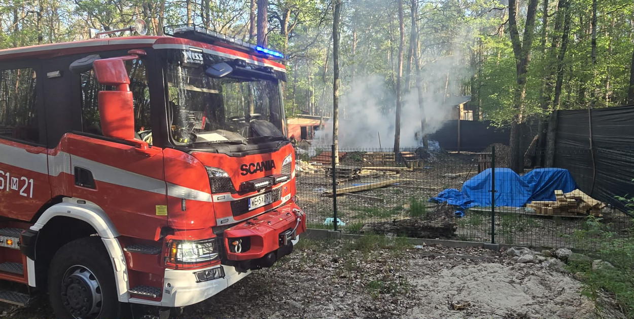 Pożar w Planecie Zalesie