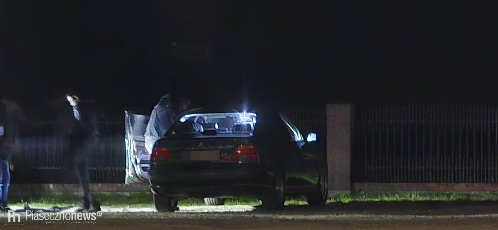 Zamordował kobietę. Ciało podejrzanego w Prażmowie