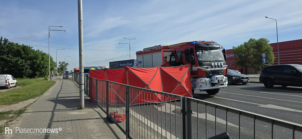 Zginął motocyklista! Utrudnienia na Puławskiej