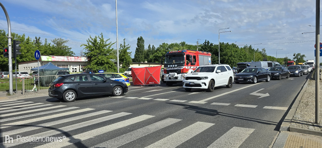 Zginął motocyklista! Utrudnienia na Puławskiej