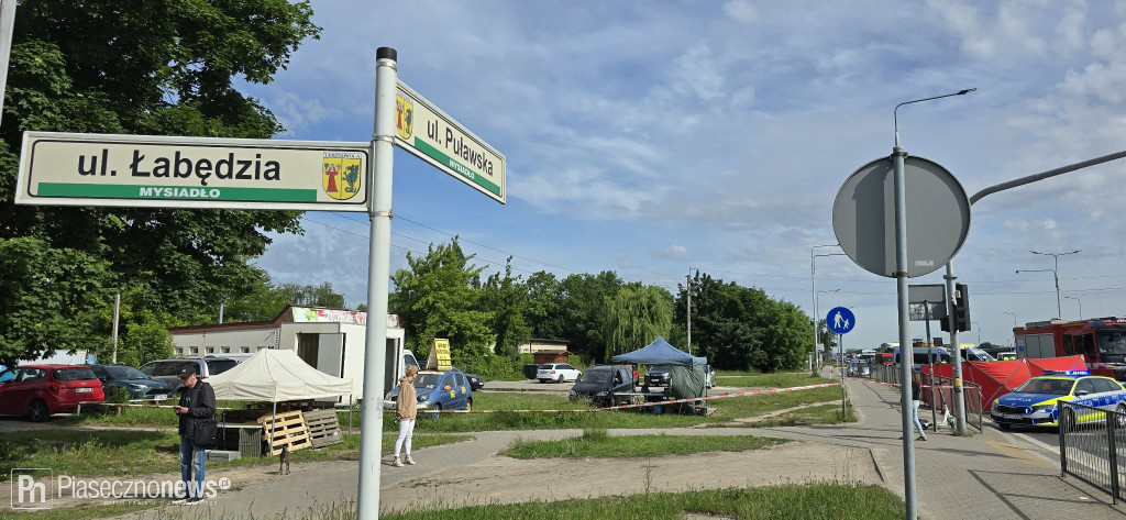 Zginął motocyklista! Utrudnienia na Puławskiej
