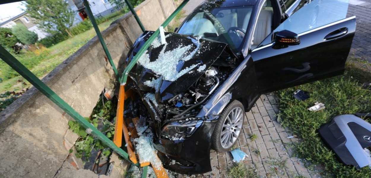 Wypadek na drodze 724! Droga częściowo zablokowana [AKTUALIZACJA]