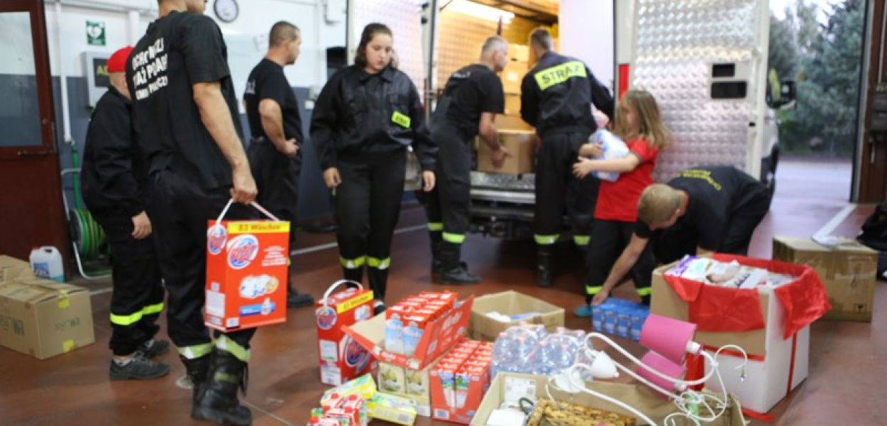 Dary dla Chojnic wyjadą o północy