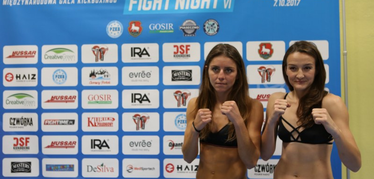 Oficjalne ważenie przed jutrzejszym Piaseczno Fight Night