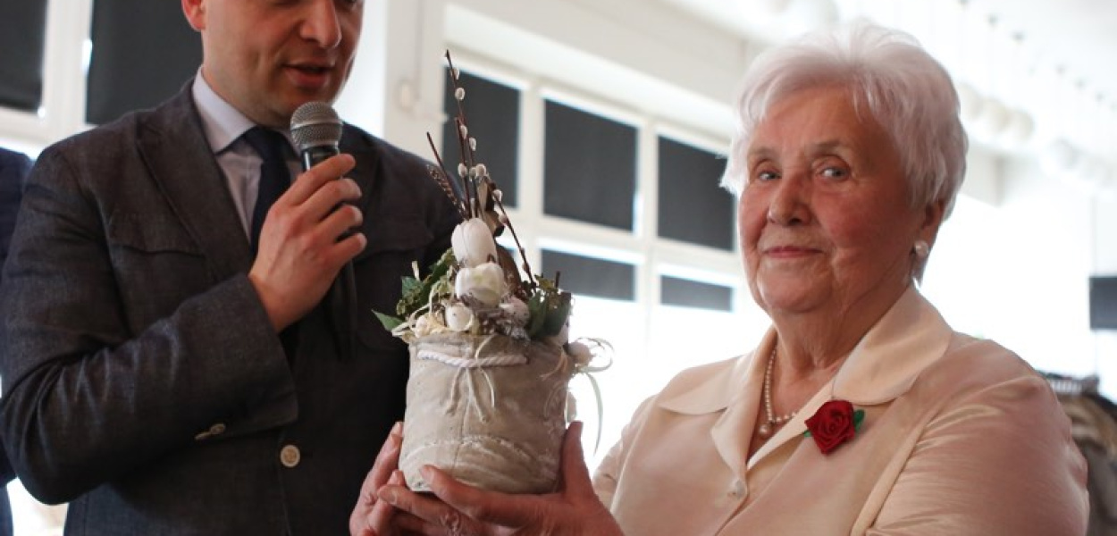 Seniorzy w świątecznym nastroju