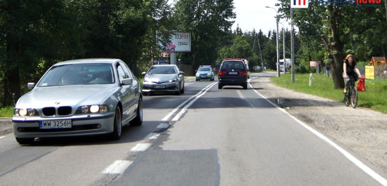 Remont szosy z Piaseczna od Konstancina był na horyzoncie. Teraz horyzont…