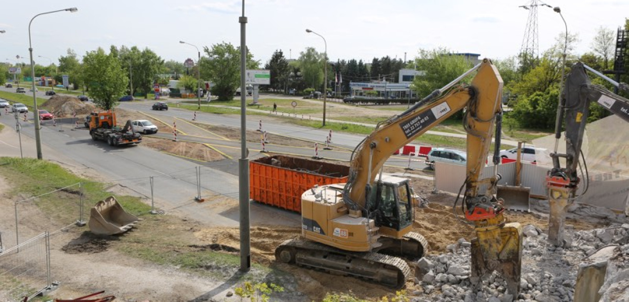 Połowa wiaduktu rozebrana! Znamy harmonogram robót