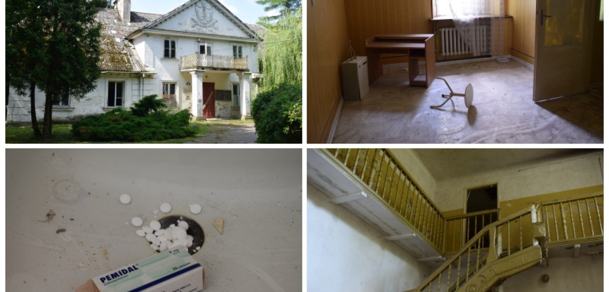 Dworek Ryxów popada w ruinę