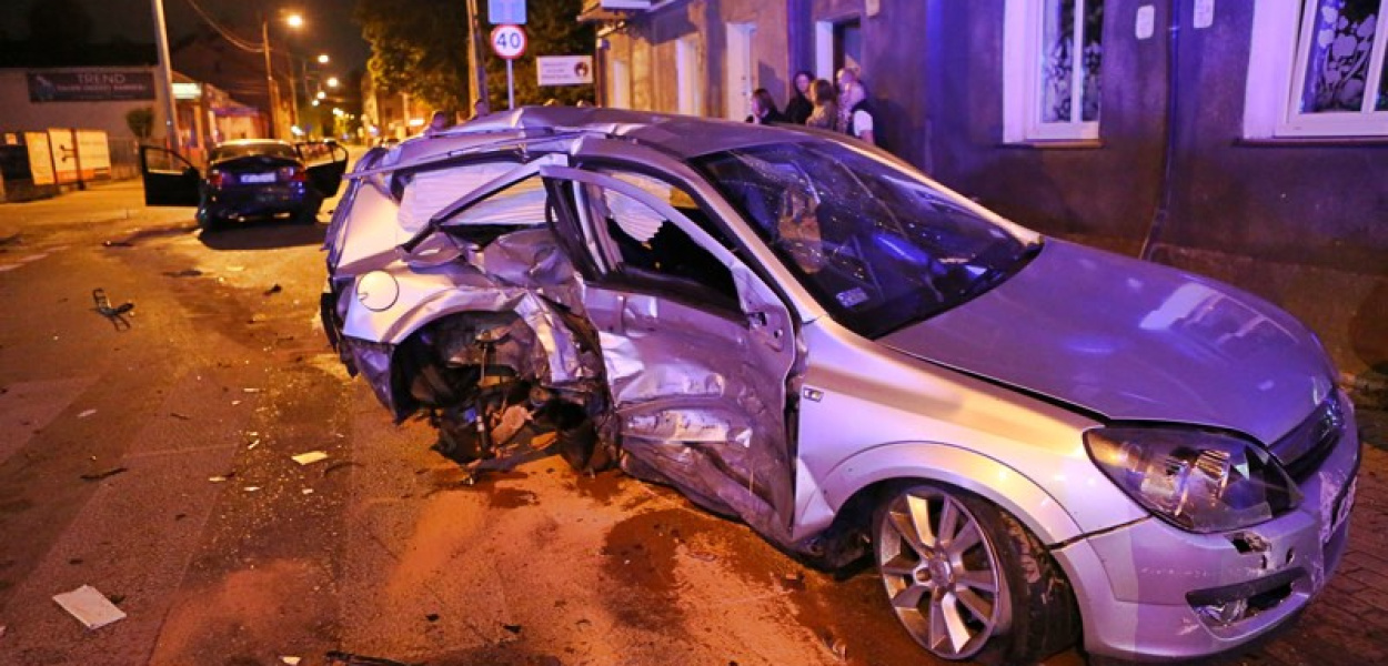 Huk i krzyk! Wypadek w centrum miasta