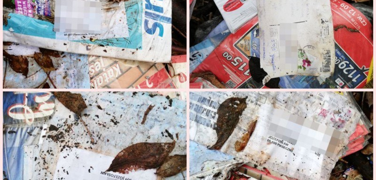 Czekacie na list? Ktoś wyrzucił stos przesyłek listowych pod wiadukt!!!