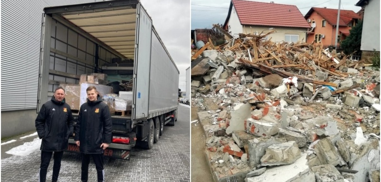 Klub piłkarski pomógł Chorwatom