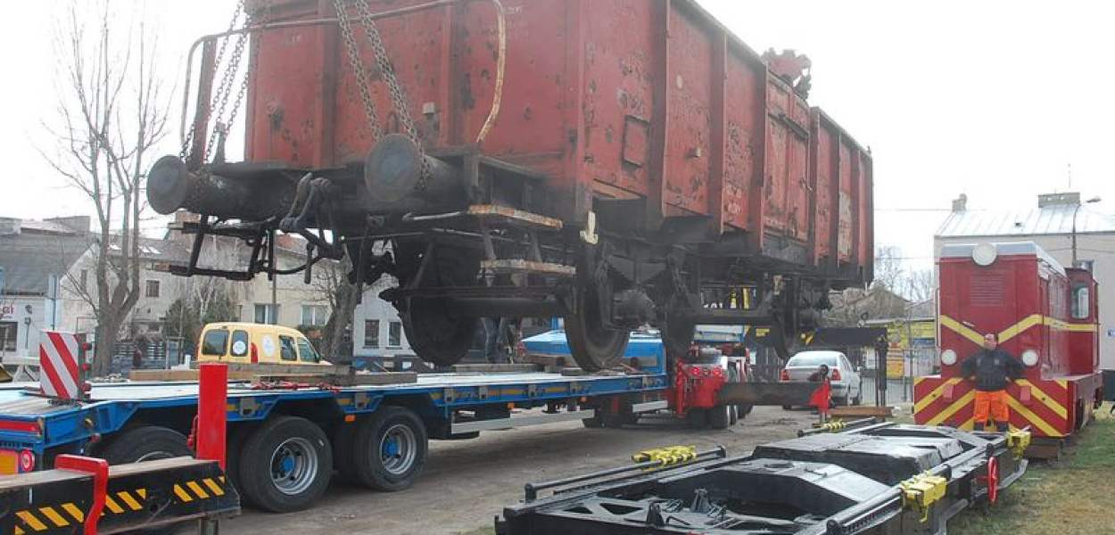 Nowy nabytek piaseczyńskiej wąskotorówki