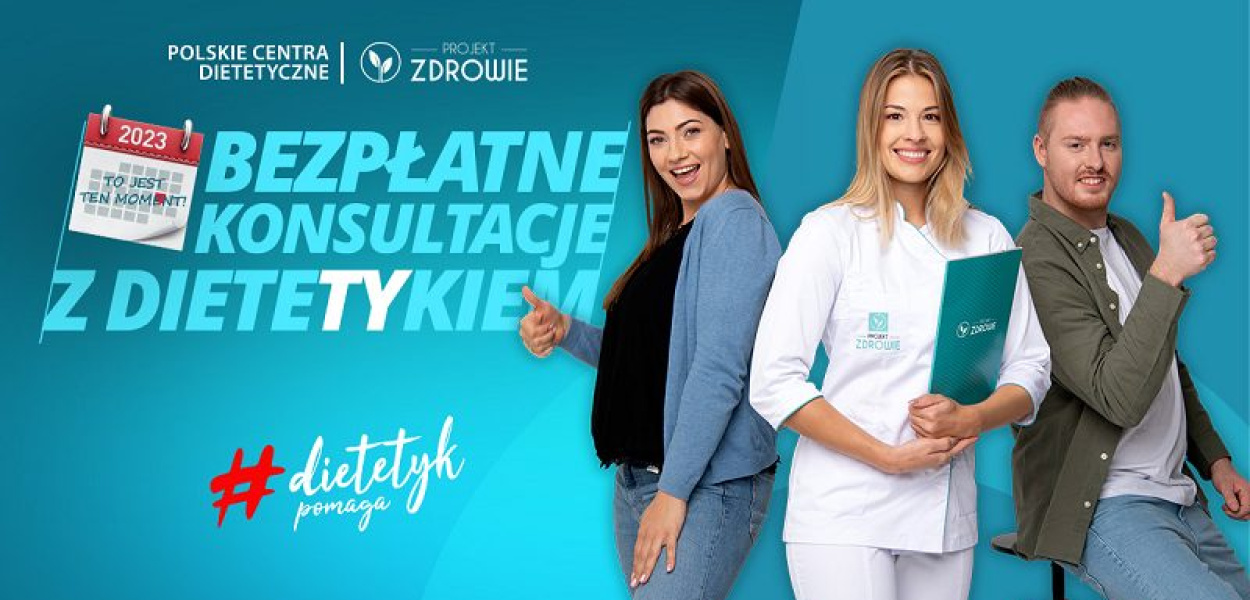  Odchudzanie z dietetykiem w parze! Skorzystaj z bezpłatnej konsultacji w…